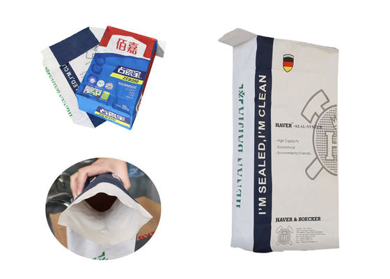 ถุงกระดาษคราฟท์ Multiwall Valve Coconut Basmati Rice Demineralised Whey Powder