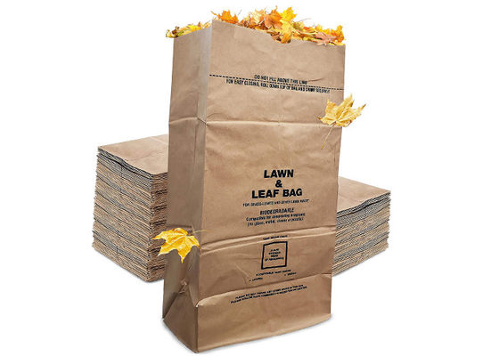 สนามหญ้ากระดาษสำหรับงานหนักและปฏิเสธถุงกระดาษคราฟท์แบบ Multiwall Kraft 25 Kg