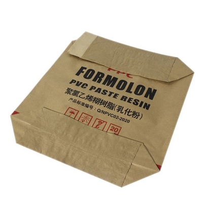 20kg 25kg Powder Automatic Machine Matching Paper Valve Sacks มาตรฐาน GMP