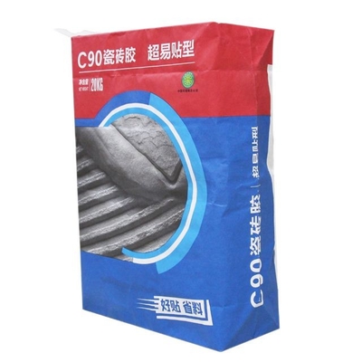 20kg 25kg Powder Automatic Machine Matching Paper Valve Sacks มาตรฐาน GMP