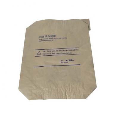 ถุงกระดาษเคมีคราฟท์หลายชั้นก้นสี่เหลี่ยมกระดาษวาล์วกระสอบ 60g-120g/M2