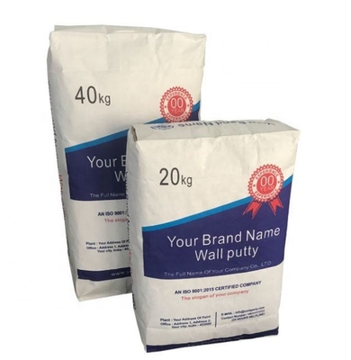 วาล์วกระดาษ 60gsm-10gsm กระสอบ 25 กก. สำหรับครีมเทียมเปิดและบรรจุง่าย