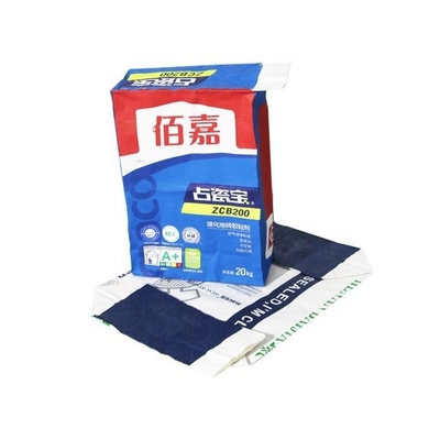 เม็ดไพน์วาล์ววางแบบกระจายถุงกระดาษ Multiwall การพิมพ์เฟล็กโซ