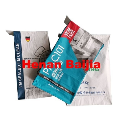 Multiwall Pine Pellets ถุงกระดาษ 50Kg วางวาล์วซีเมนต์บรรจุ