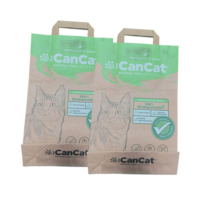 ถุงบรรจุกระดาษทิชชู่กันความชื้น Tofu Cat Litter ออกแบบเองพิมพ์