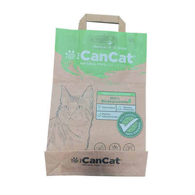 ถุงบรรจุกระดาษทิชชู่กันความชื้น Tofu Cat Litter ออกแบบเองพิมพ์
