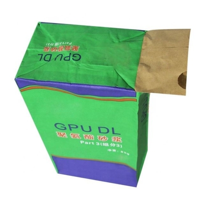 20kg กระเป๋ากระดาษ Kraft กระป๋องบรรจุ สร้างเอง รูปทรง ขนาด กันน้ํา