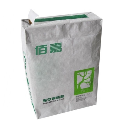 ถุงบรรจุภัณฑ์แป้งสาลีขนมปัง 30 กก. ถุงกระดาษคราฟท์ Multiwall พิมพ์เฟล็กโซ