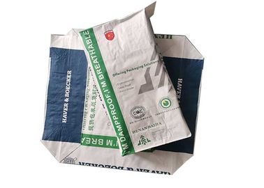 ถุงประเภท Valve การปรับแต่งอย่างมืออาชีพ Multiwall Paper Sacks Flexo Print