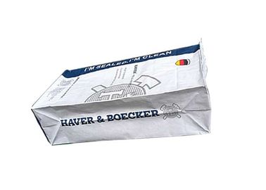 วางวาล์ว 3 ชั้นถุงกระดาษ Multiwall ความต้านทานแรงดึงสูงอายุการใช้งานยาวนาน