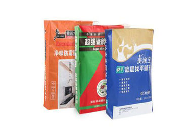 25 กก. 50 กก. Multiwall กระดาษกระสอบความจุสูงรับน้ำหนักได้อย่างมั่นคง