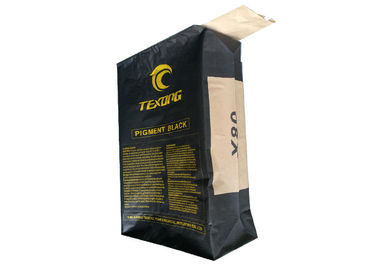 25 กก. 50 กก. วางถุงกระดาษคราฟท์วาล์วสำหรับกาวกระเบื้องบรรจุภัณฑ์