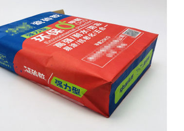 เป็นมิตรกับสิ่งแวดล้อมด้านล่างสี่เหลี่ยม Multiwall ถุงกระดาษรีไซเคิลด้วยวาล์วที่ปรับแต่งได้
