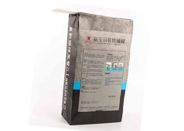 เฟล็กโซพิมพ์ Multiwall ถุงกระดาษคราฟท์ 3 ชั้น 20 กิโลกรัม 40 กิโลกรัม Mouldproof Moistureproof