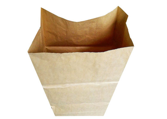 ปากเปิด 300x400x900mm สนามหญ้ากระดาษและปฏิเสธ Multiwall Kraft Lawn Paper Bags