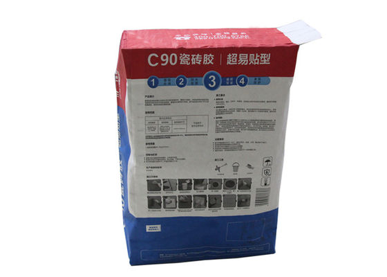 กระดาษคราฟท์ 120g / M2 ถุงวางวาล์วถุงบรรจุซีเมนต์สำหรับปูนปลาสเตอร์ยิปซั่ม