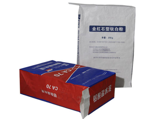ขนาดใหญ่ความจุขนาดใหญ่ 70g / m2 ถุงกระดาษคราฟท์ Multiwall ถุงผงสำหรับอุดรู