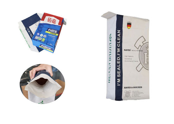 Pregelatinized Starch Kraft Paper Sack 15kg 20kg 25kg Paper Valve Bags