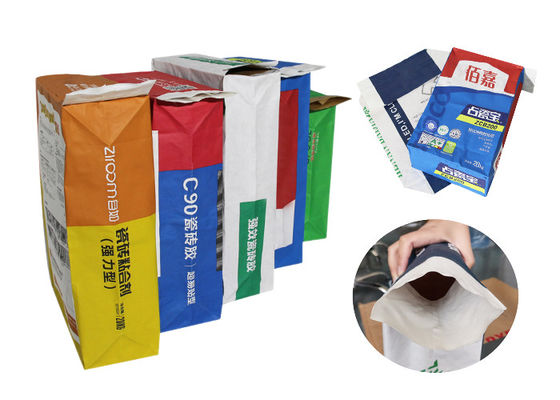 15kg 20kg 25kg Corn Syrup Pasted Valve Bags Potato Starch Valve Bag
