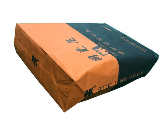 20kgs วางวาล์ว Multiwall ถุงกระดาษคราฟท์สำหรับผงสำหรับอุดรู