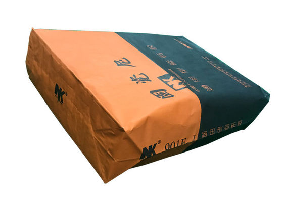 ถุงกระดาษคราฟท์ Multiwall ขนาด 15 กก. 20 กก. 25 กก. สำหรับอาคารผงยิปซั่ม