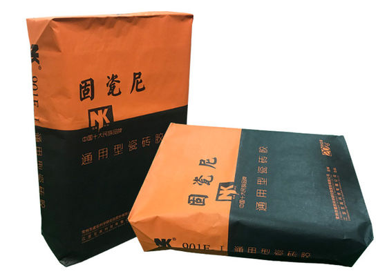 กำหนดเอง 25 กก. Multiwall กระดาษคราฟท์วาล์วถุงกระสอบสำหรับแป้งข้าวโพด