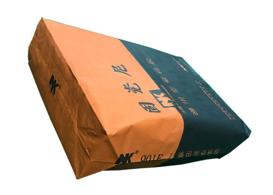 20 กก.25 กก.40 กก.50 กก.ปูนซีเมนต์แห้งกระเป๋า Multiwall กระดาษกระเป๋ากระเบื้องกาววาล์วกระเป๋าปูนฉาบผง