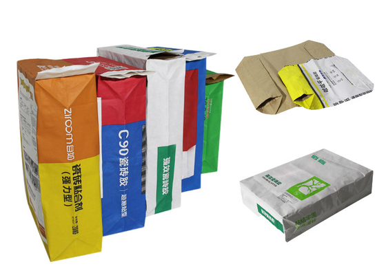 10 กก. 20 กก. 25 กก. 50 กก. วางวาล์ว Multiwall ถุงกระดาษแป้งมอลโตสผงกลูโคสผง