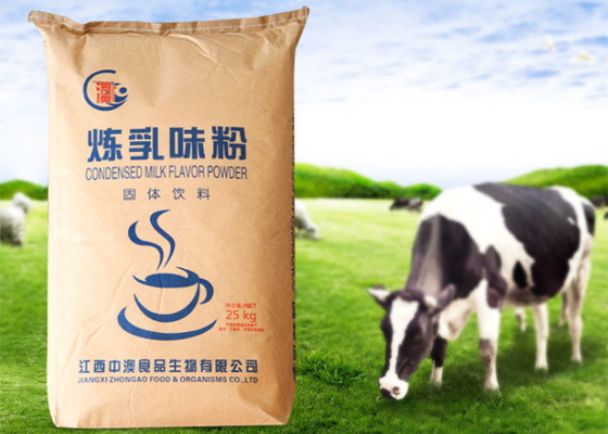 ผงชา ผงโกโก้ นมผง Multiwall Paper Sack Food Grade