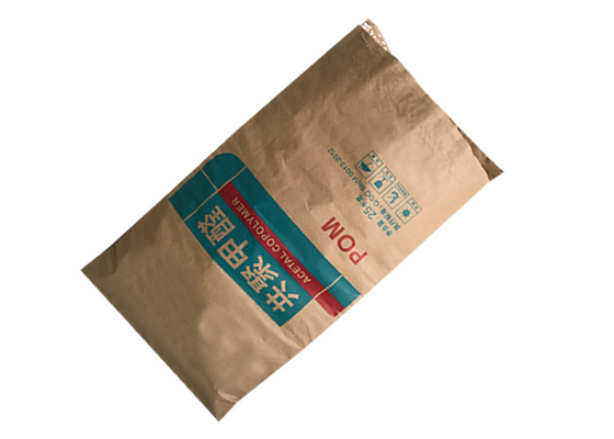 ถุงกระดาษปิดผนึกความร้อน 20 กก. 30 กก. 50 กก. บรรจุภัณฑ์ข้าวเกรดอาหาร