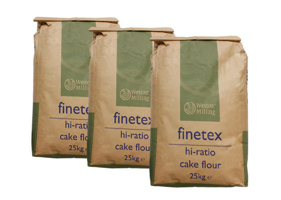 1-4 ชั้นหลายชั้นกระสอบกระดาษสำหรับบรรจุภัณฑ์แป้งสาลีขนมปัง