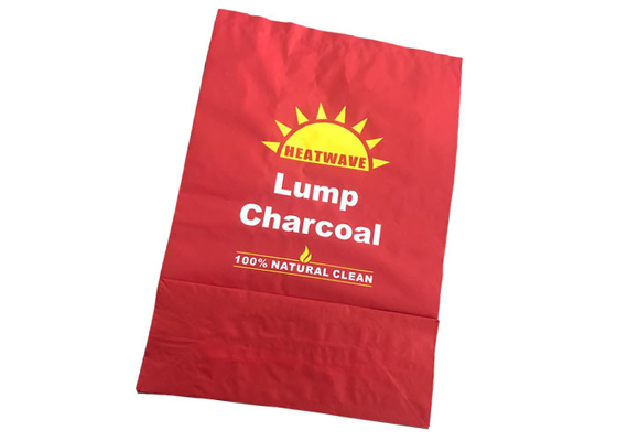 ถุงกระดาษ Multiwall ที่เป็นมิตรต่อสิ่งแวดล้อม Custom 5kg Charcoal Bags