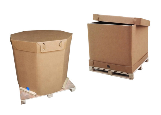 220L 1000L 1600L 1800L กระดาษเกรดอาหาร IBC คอนเทนเนอร์ Pe Liner Bag พร้อม Valve