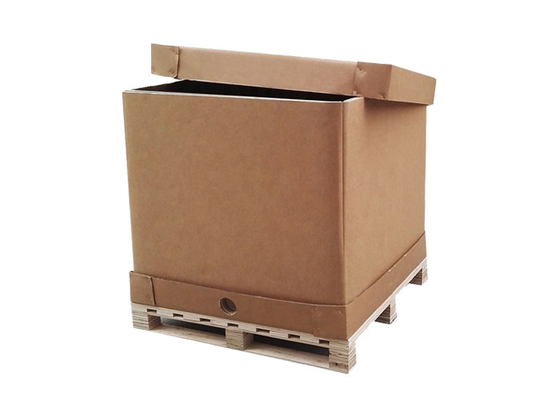 220L 1000L 1600L 1800L กระดาษเกรดอาหาร IBC คอนเทนเนอร์ Pe Liner Bag พร้อม Valve
