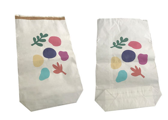 Charcoal Custom 3 Ply Kraft Paper Sacks ย่อยสลายได้ 25kg