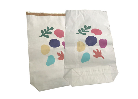อาหารเกรด Multi Wall Paper Sack 20 กก. 25 กก. Non Dairy Creamer Packaging