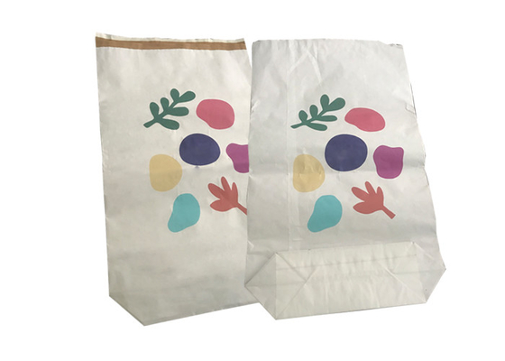 สินค้าเกษตรบรรจุภัณฑ์ถุงกระดาษ 20 กก. 25 กก. สำหรับแป้งสาลีนมผง