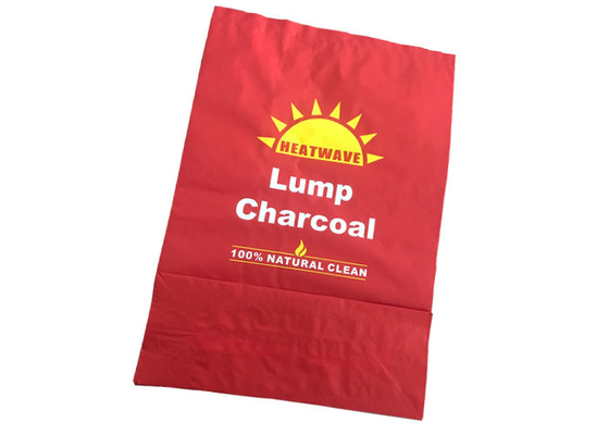 ถุงกระดาษคราฟท์ Charcoal Multiwall ขนาดโลโก้ที่กำหนดเองหลายชั้น
