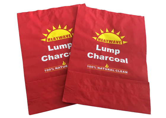 ถุงกระดาษคราฟท์แบบกำหนดเองสำหรับ Firebrand BBQ Charcoal Hardwood Sawdust Briquette