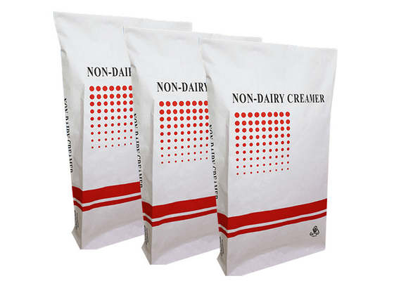 ถุงกระดาษอุตสาหกรรมการพิมพ์เฟล็กโซ 20KG 25kg สำหรับ Pigeon Poultry Fish Feed Seed