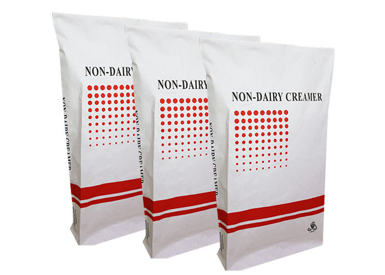 บรรจุภัณฑ์อาหารเกรดถุงกระดาษปิดผนึกความร้อนสีน้ำตาลขาวสำหรับ Synanthrin